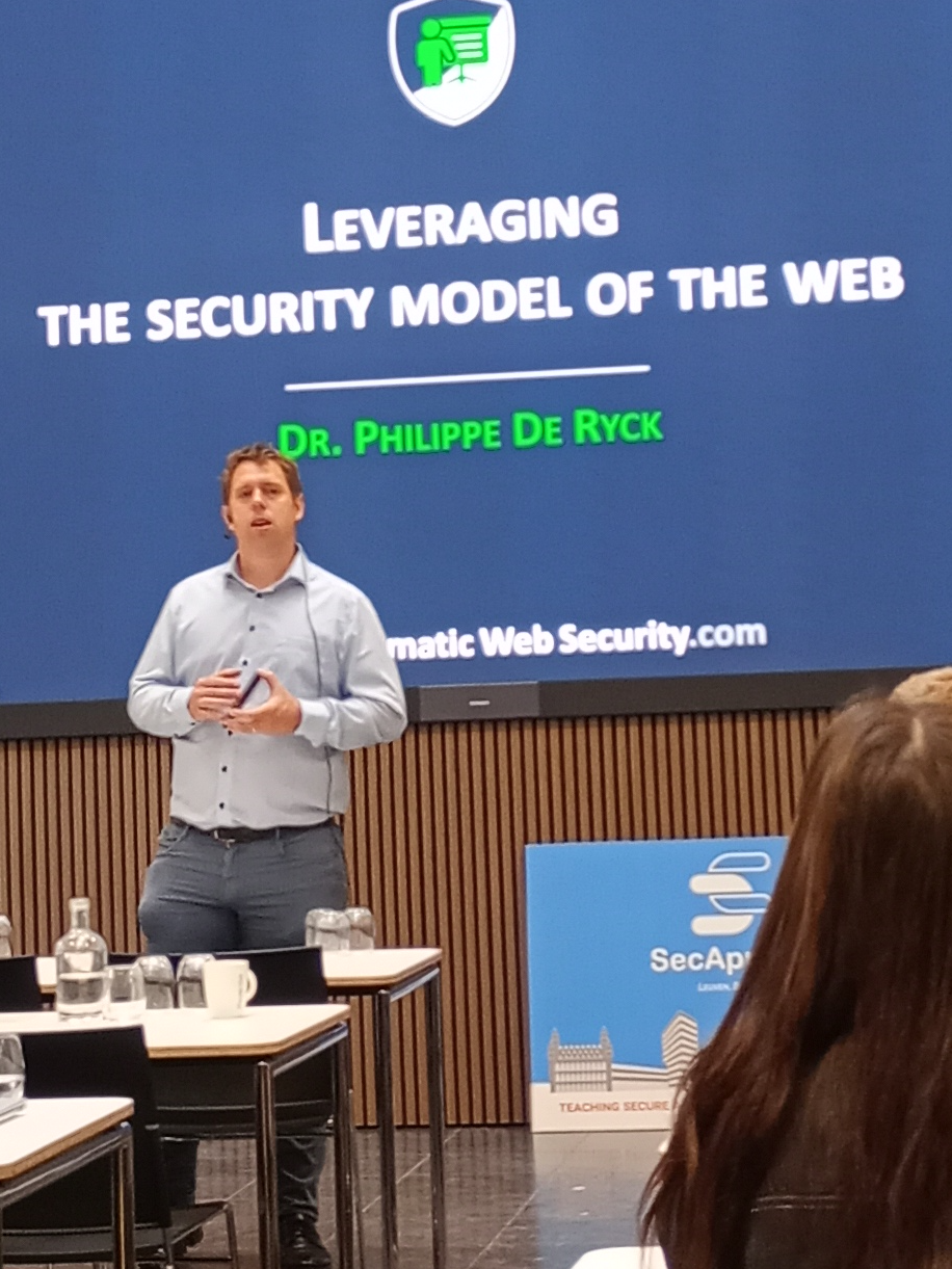 A picture from SecAppDev 2025